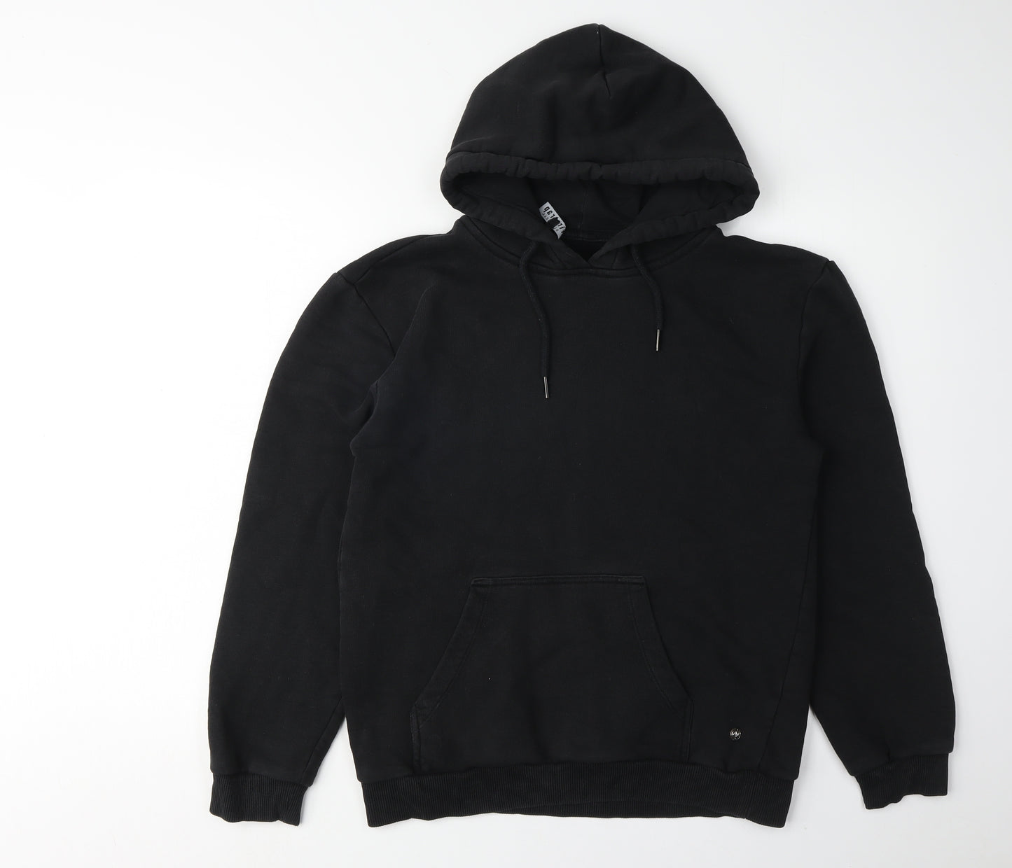 Firetrap Unisex Black Hoodie M Pullover Casual