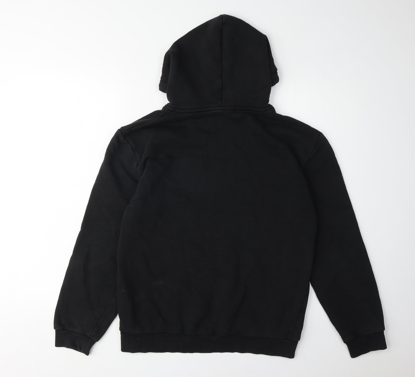 Firetrap Unisex Black Hoodie M Pullover Casual