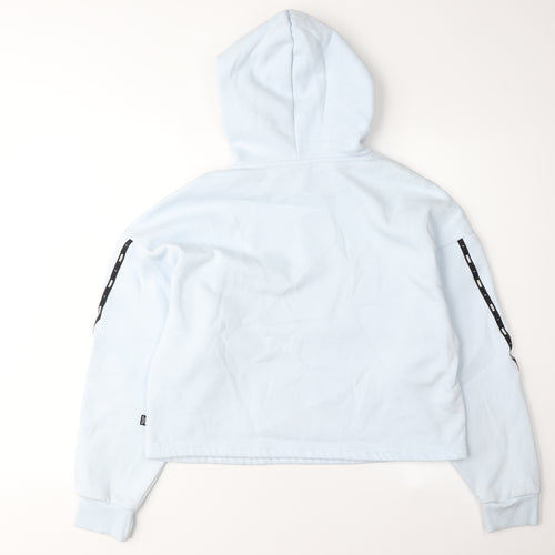 Puma Women's Blue Pullover Hoodie - Size M