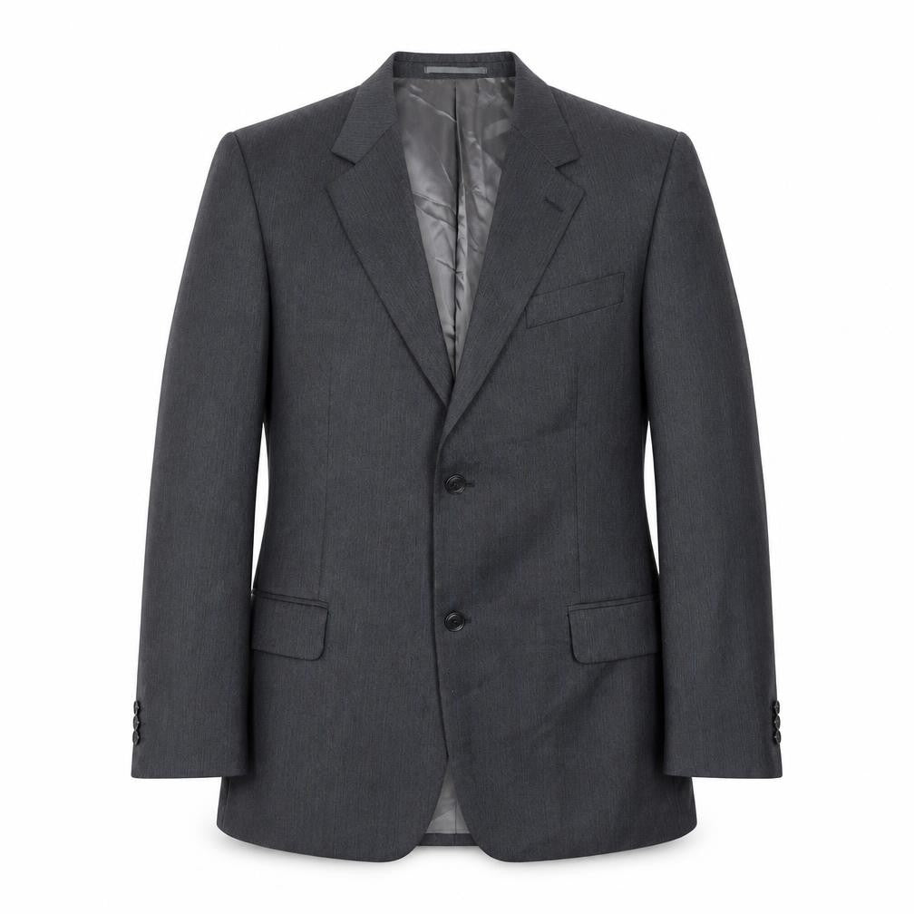 Front view of Wellington Men's Grey Blazer, size 44L, Business
