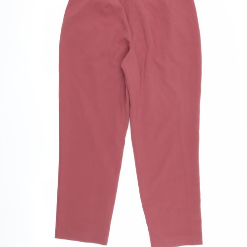 Zara Women's Red Trousers Size 12