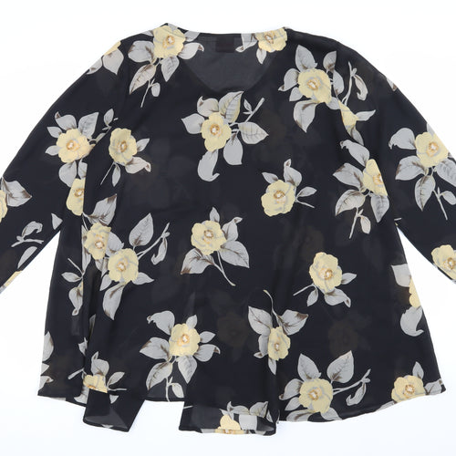 Kaleidoscope Women's Floral Tunic Blouse Size 18