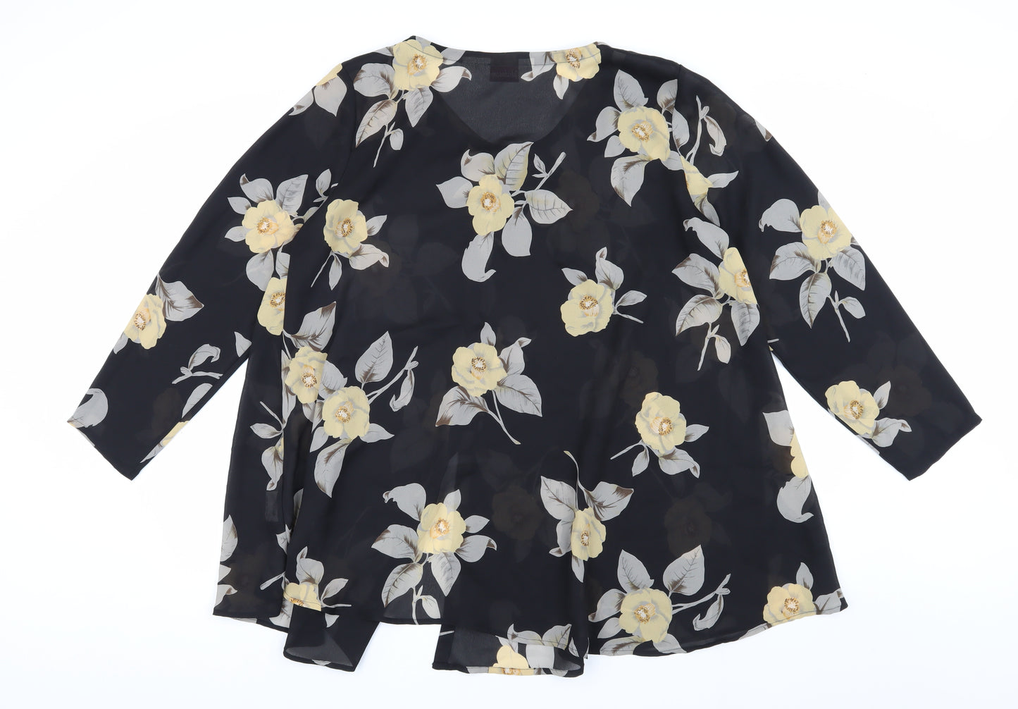 Kaleidoscope Women's Floral Tunic Blouse Size 18