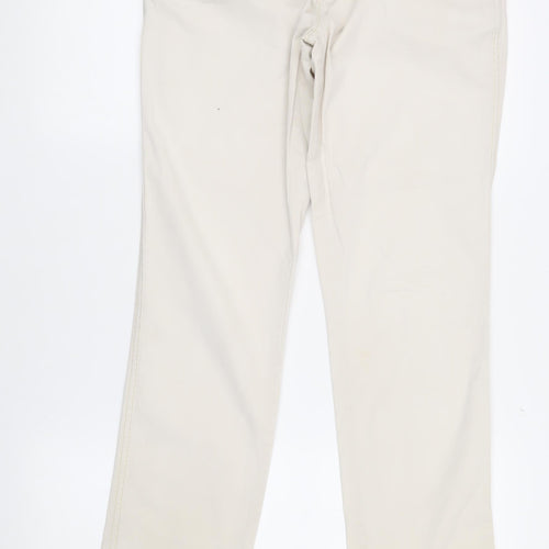 GAP Women's Beige Chino Trousers Size 4 Classic Style