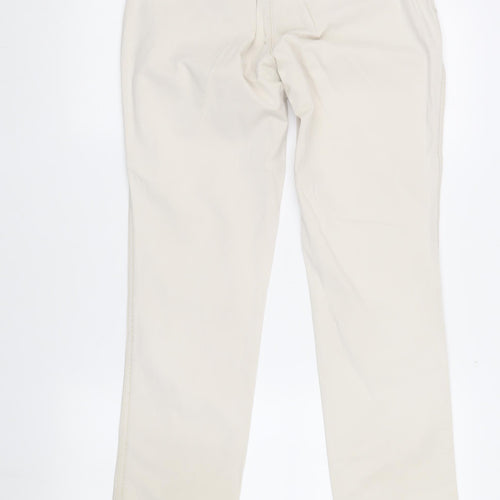 GAP Women's Beige Chino Trousers Size 4 Classic Style