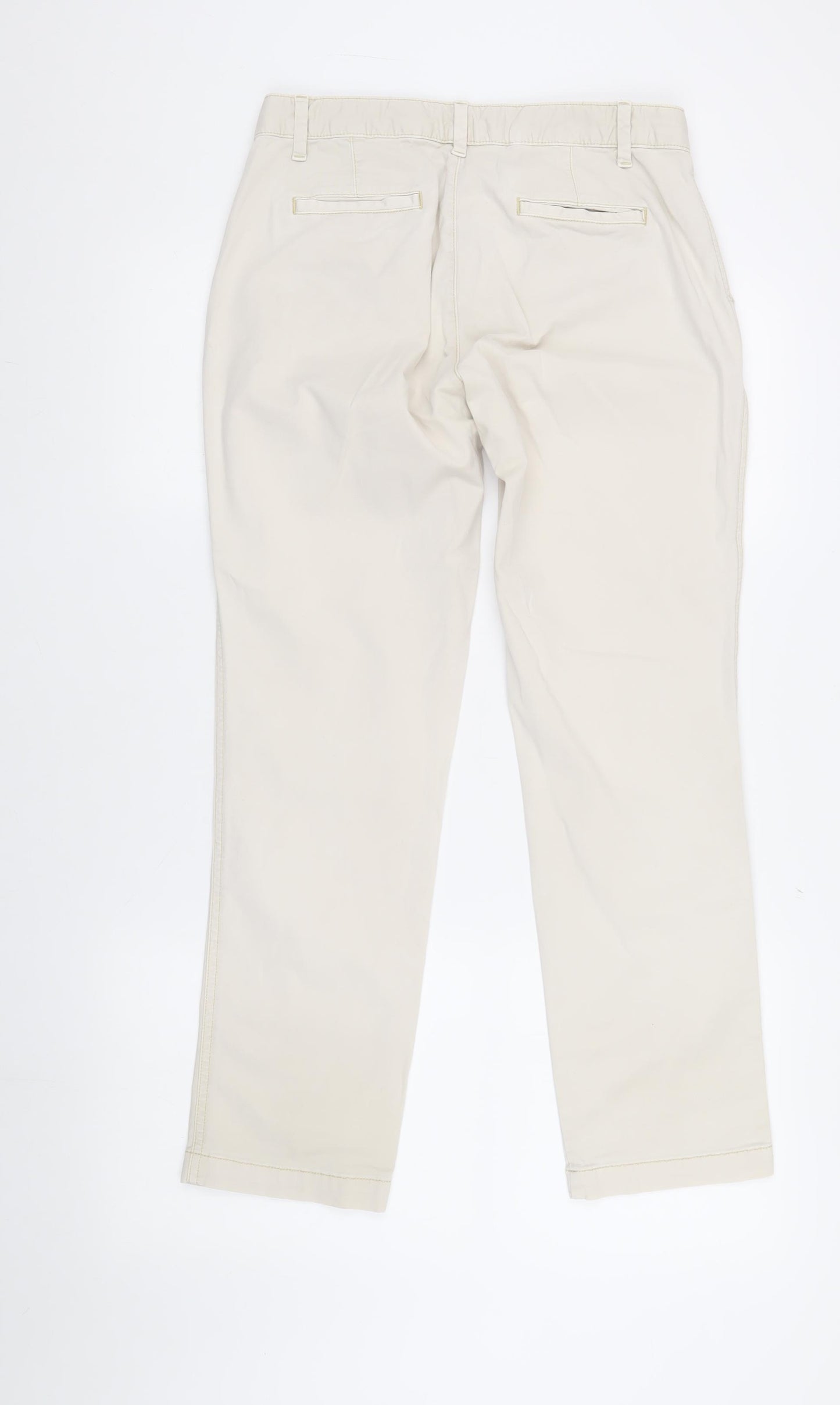 GAP Women's Beige Chino Trousers Size 4 Classic Style