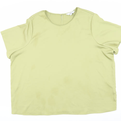 Marks and Spencer Women’s Green Blouse Size 22
