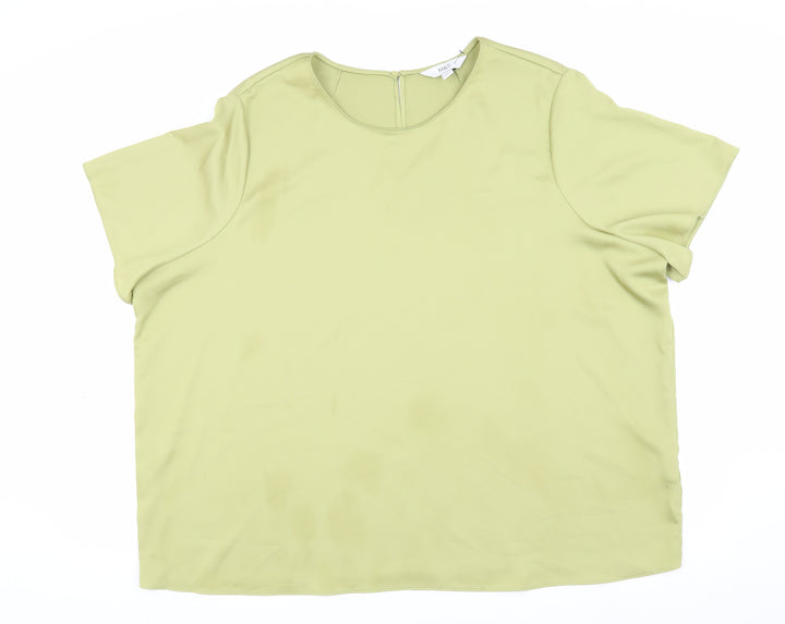 Marks and Spencer Women’s Green Blouse Size 22