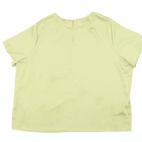 Marks and Spencer Women’s Green Blouse Size 22