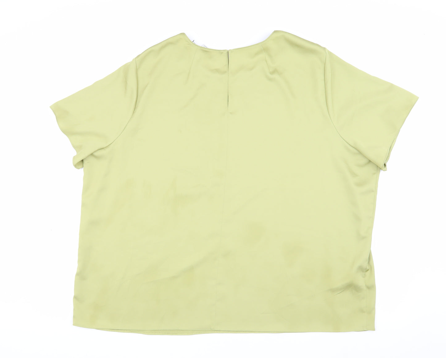 Marks and Spencer Women’s Green Blouse Size 22