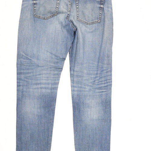 Uniqlo Women's Blue Straight Denim Jeans Size 27