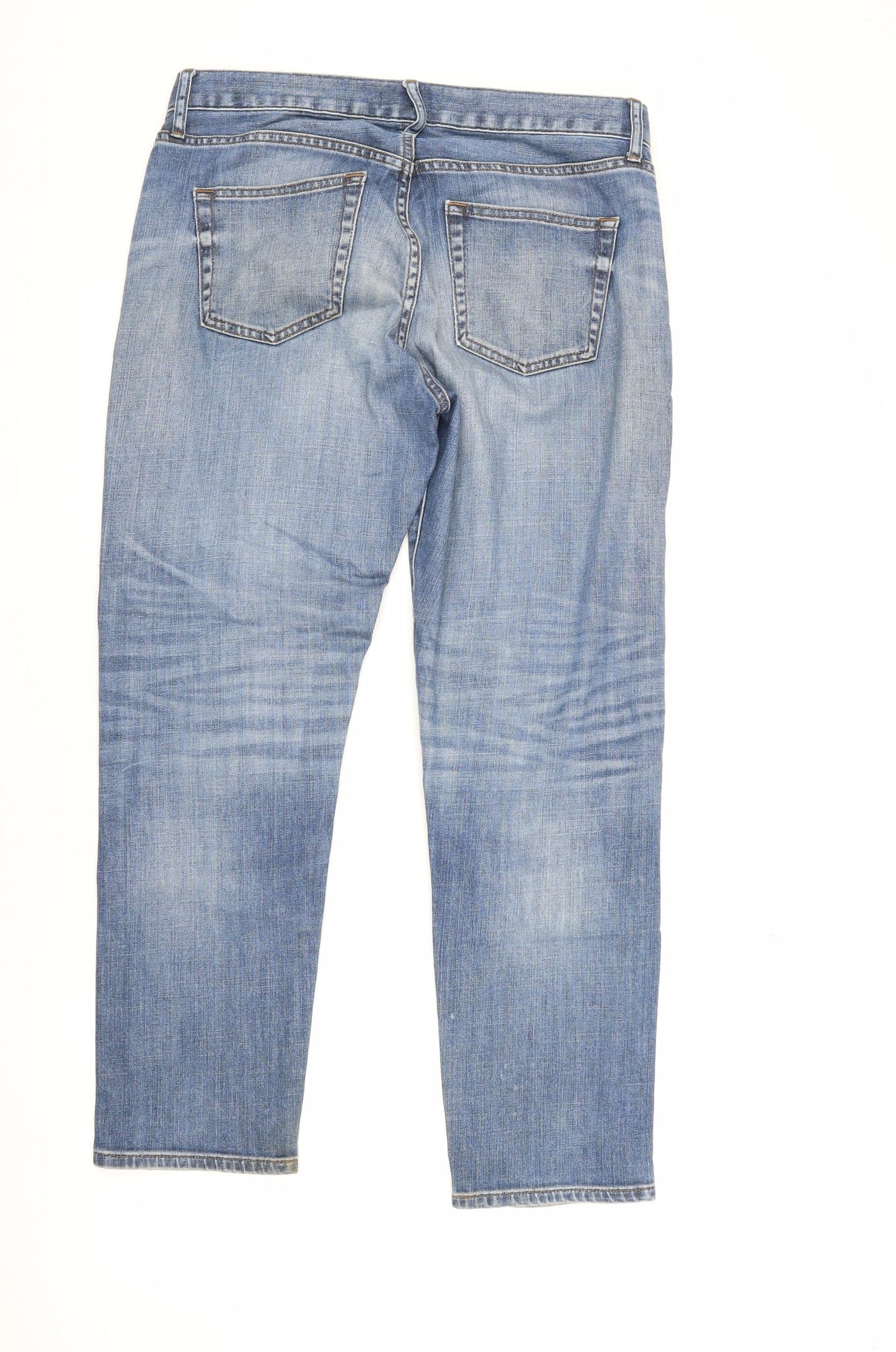 Uniqlo Women's Blue Straight Denim Jeans Size 27