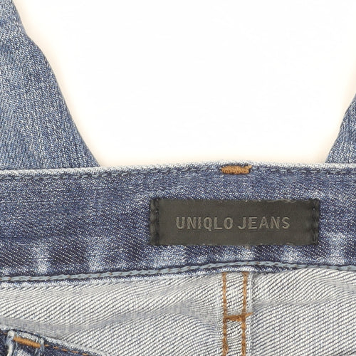 Uniqlo Women's Blue Straight Denim Jeans Size 27