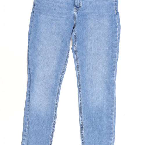 MNG Women's Blue Skinny Jeans Size 10