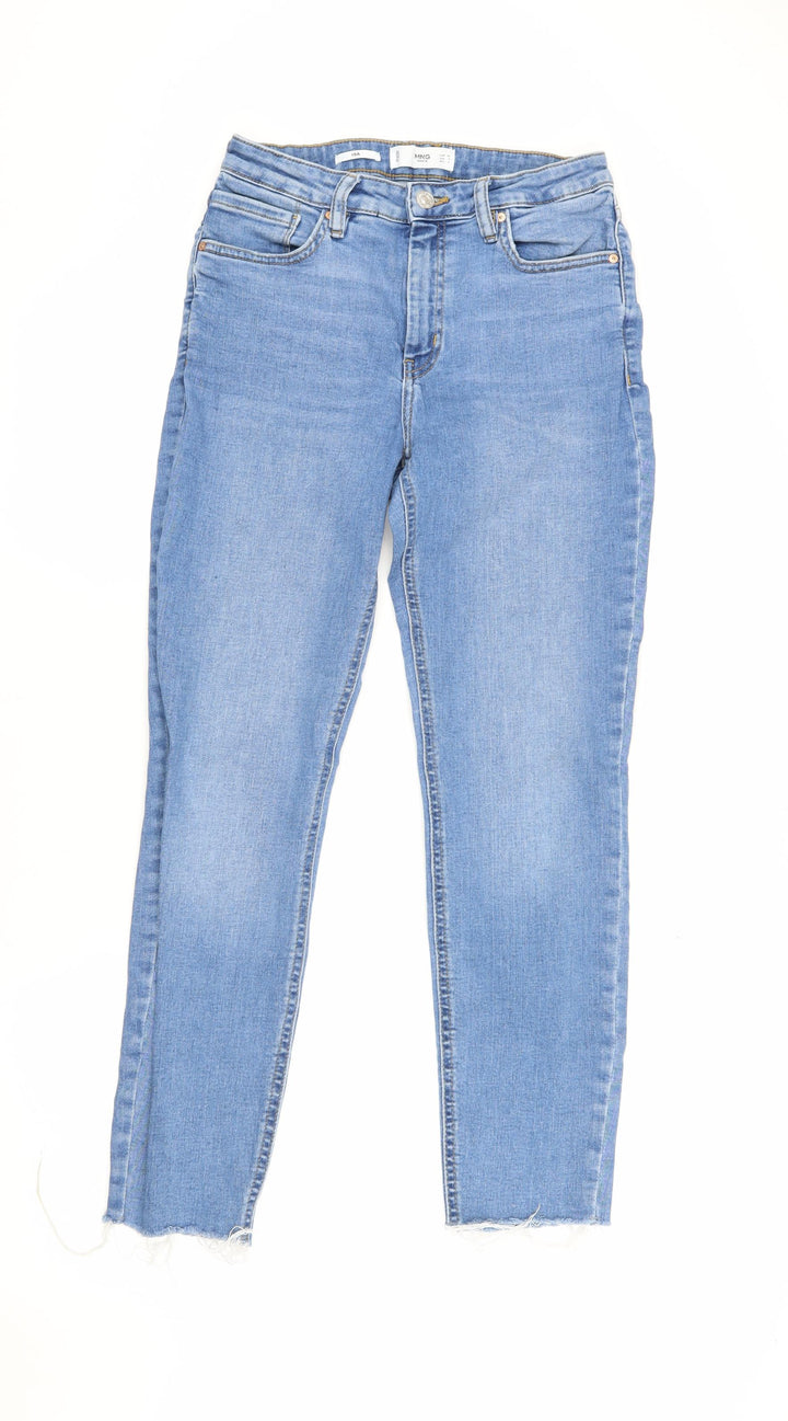 MNG Women's Blue Skinny Jeans Size 10