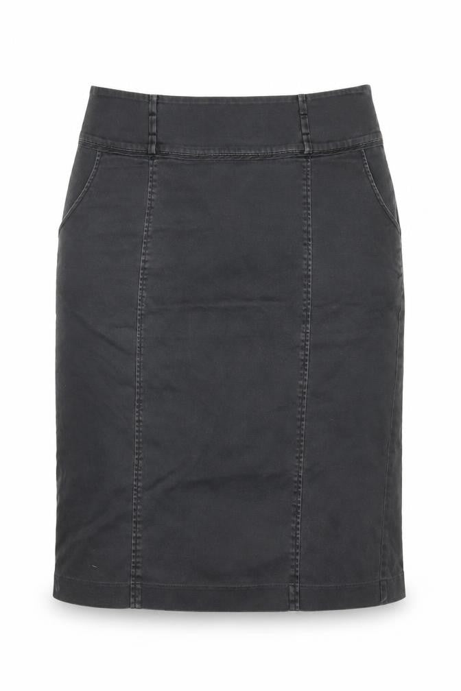 Front view of Monsoon Women's Black Pencil Skirt, size 10