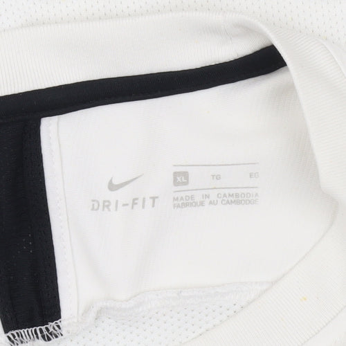 Nike Men's White Athletic T-Shirt XL Sportswear