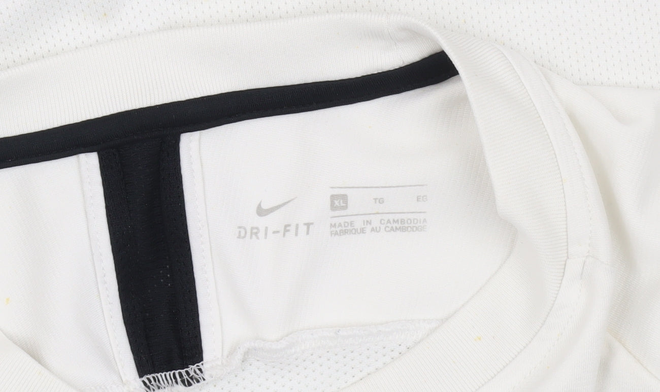 Nike Men's White Athletic T-Shirt XL Sportswear