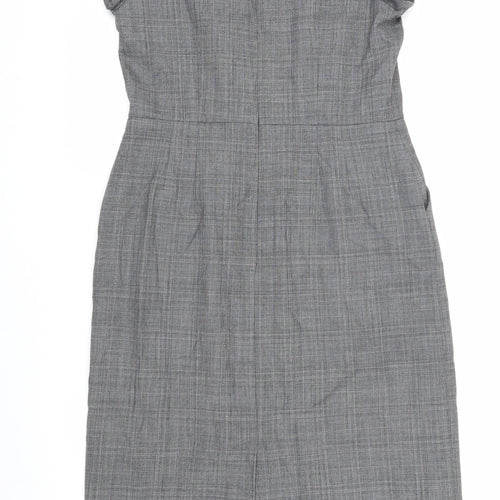 Banana Republic Women’s Grey Sheath Dress, Size 12