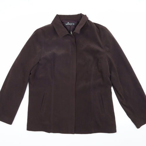 Reflections Women's Brown Jacket, Size 18, Elegant Design