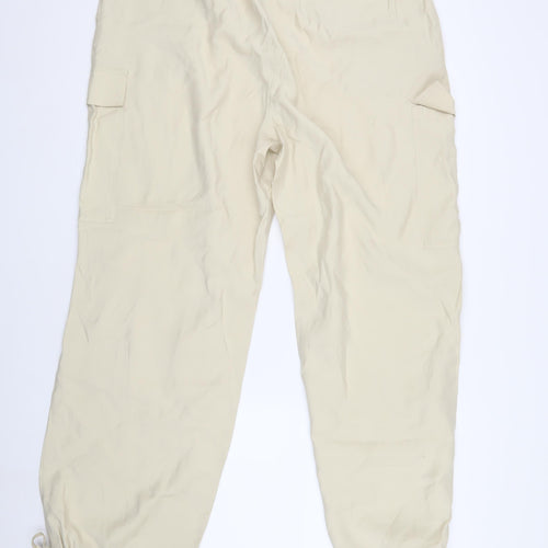 Marks and Spencer Women's Beige Cargo Trousers Size 20