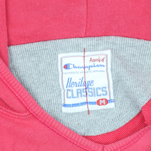 Champion Women's Red Pullover Hoodie M