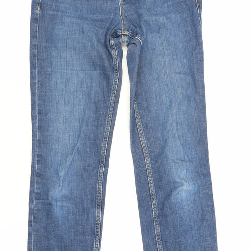 White Label Women's Blue Boyfriend Jeans 26