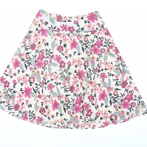 Great Plains Women's Multicoloured Floral A-Line Skirt, Size 10