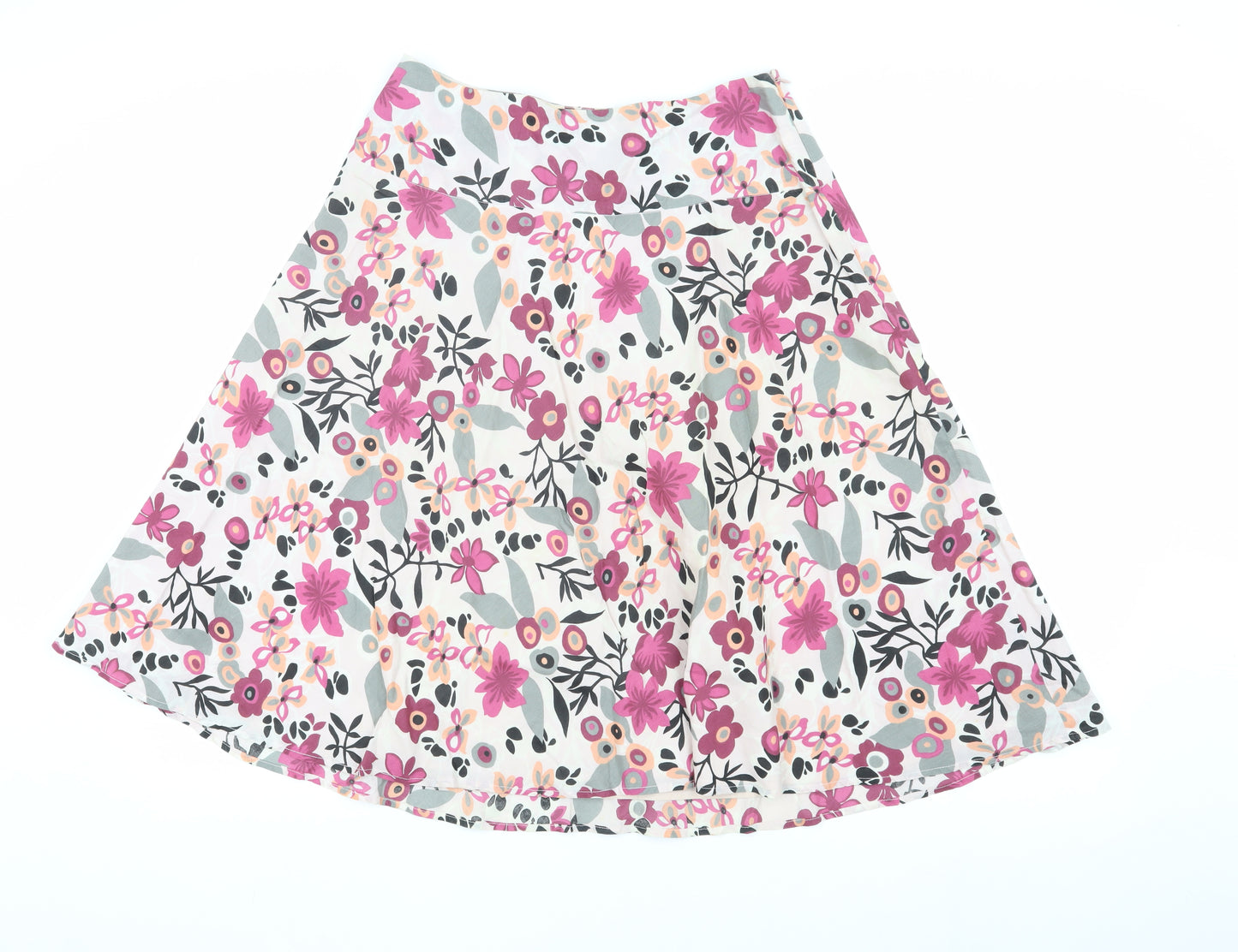Great Plains Women's Multicoloured Floral A-Line Skirt, Size 10