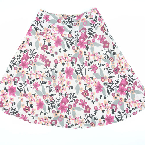 Great Plains Women's Multicoloured Floral A-Line Skirt, Size 10