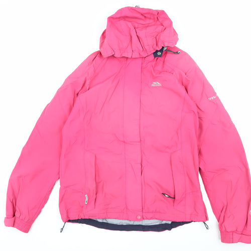 Trespass Women's Pink Puffer Jacket, L, Winter Outdoor