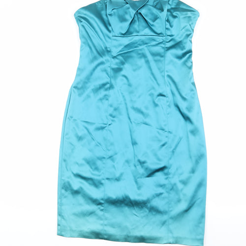 Coast Women's Blue Sleeveless Dress Size 14