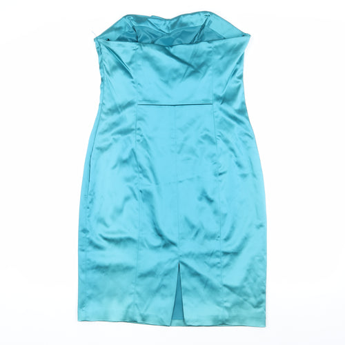Coast Women's Blue Sleeveless Dress Size 14