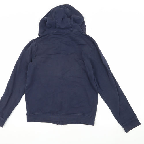 Hugo Boss Boys Blue Hooded Jacket Size 14