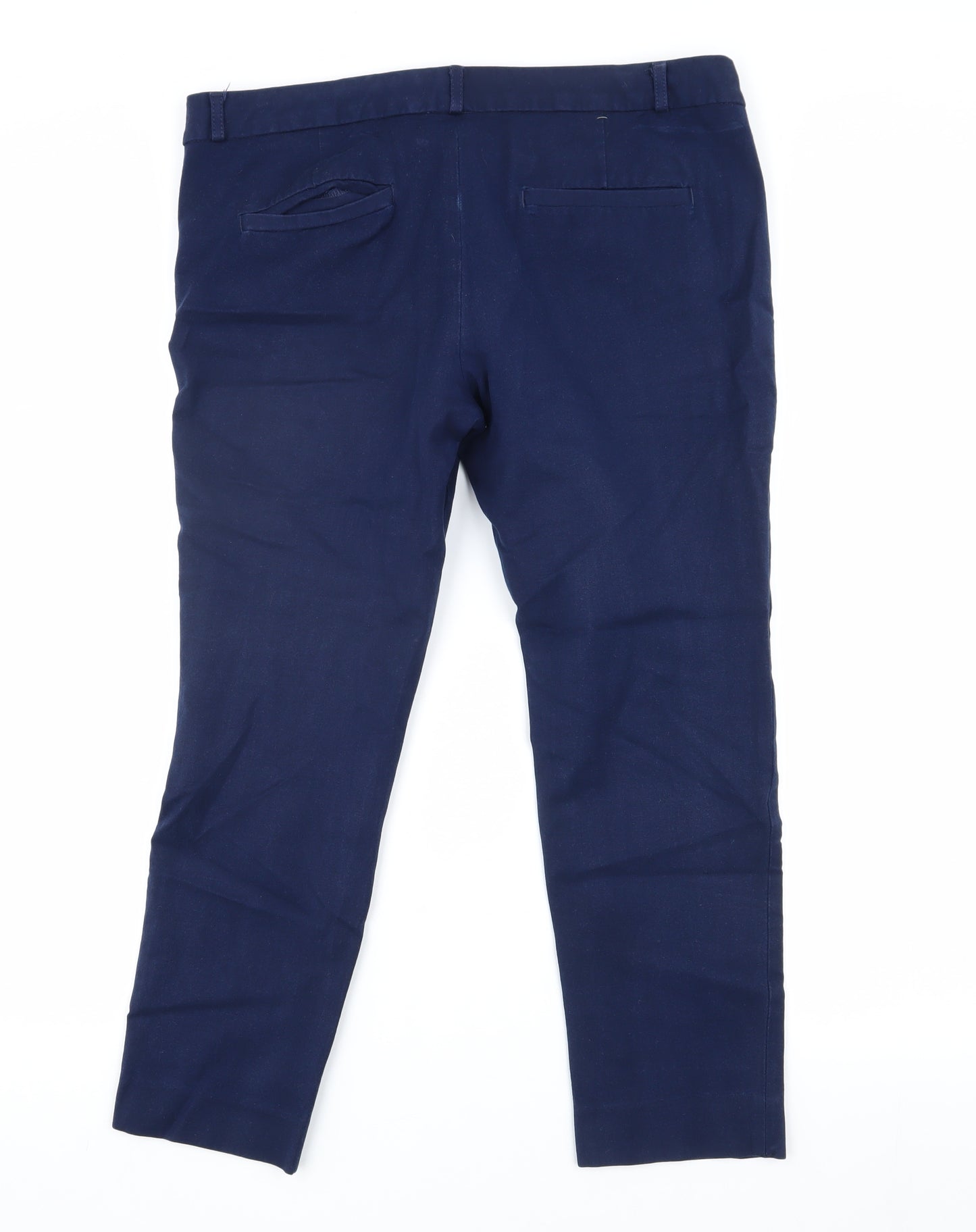 Banana Republic Women's Blue Petite Slim Trousers