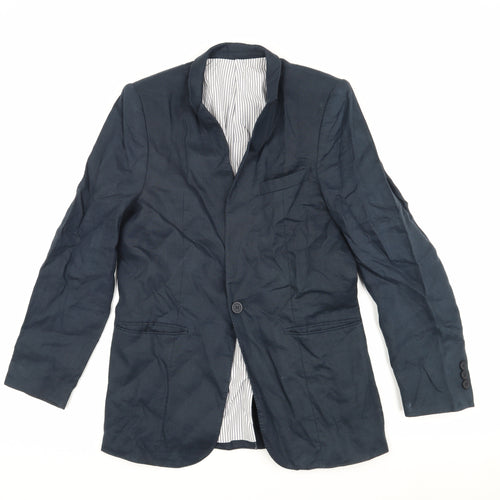 Marks and Spencer Girls Blue Blazer 14 Years
