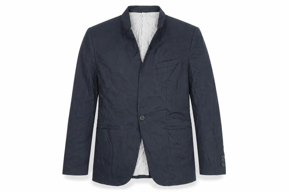 Front view of Marks & Spencer girls’ blue blazer 14 years