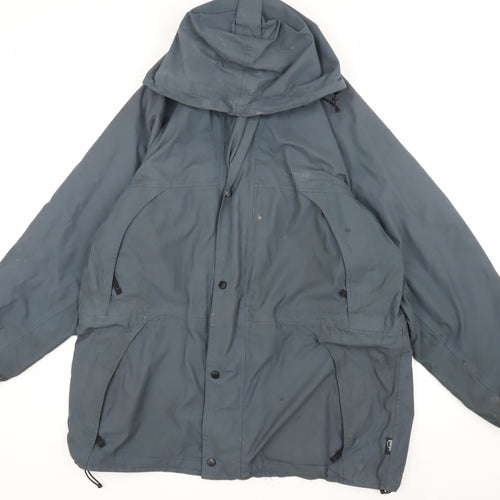 Regatta Men's Blue XL Waterproof Hooded Jacket