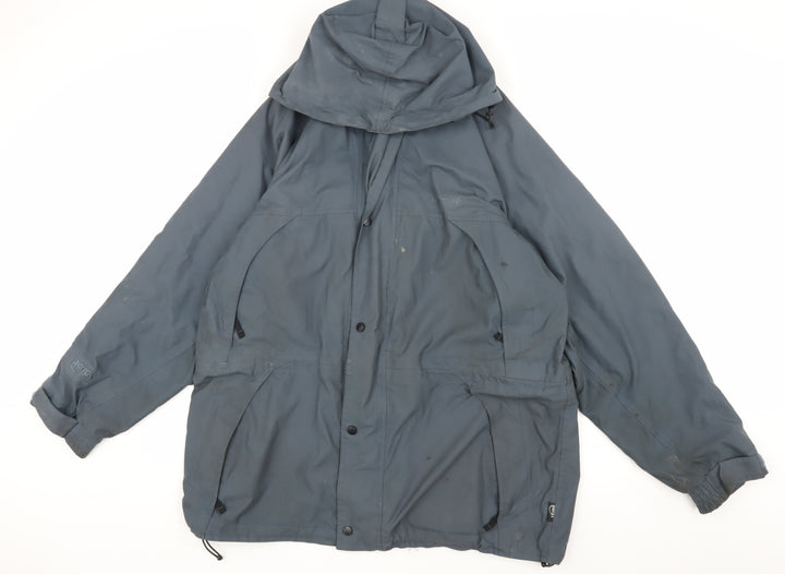 Regatta Men's Blue XL Waterproof Hooded Jacket