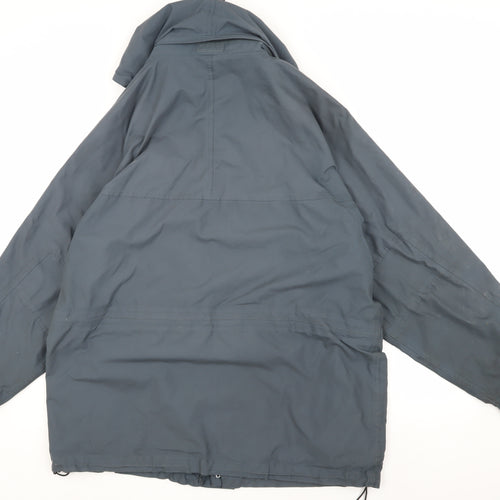 Regatta Men's Blue XL Waterproof Hooded Jacket