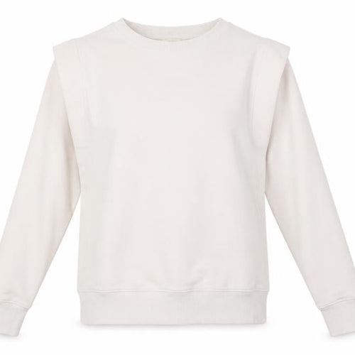 hush Women's Ivory XS Pullover Sweatshirt, Casual Wear