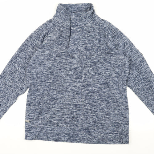 Regatta Men's Blue 1/2 Zip Sweatshirt, Size L