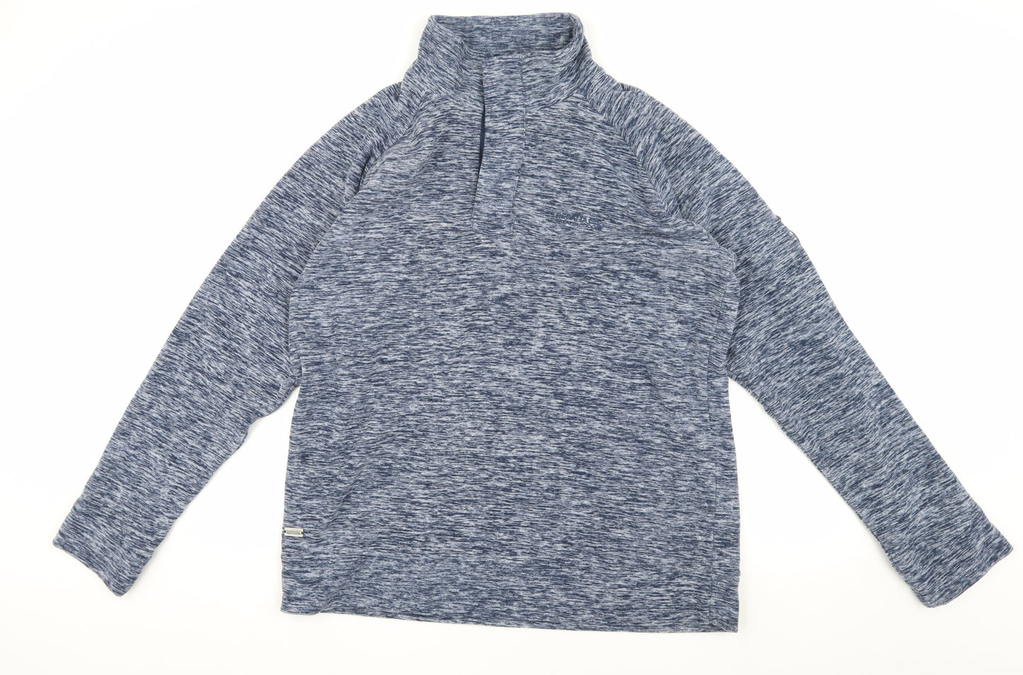 Regatta Men's Blue 1/2 Zip Sweatshirt, Size L