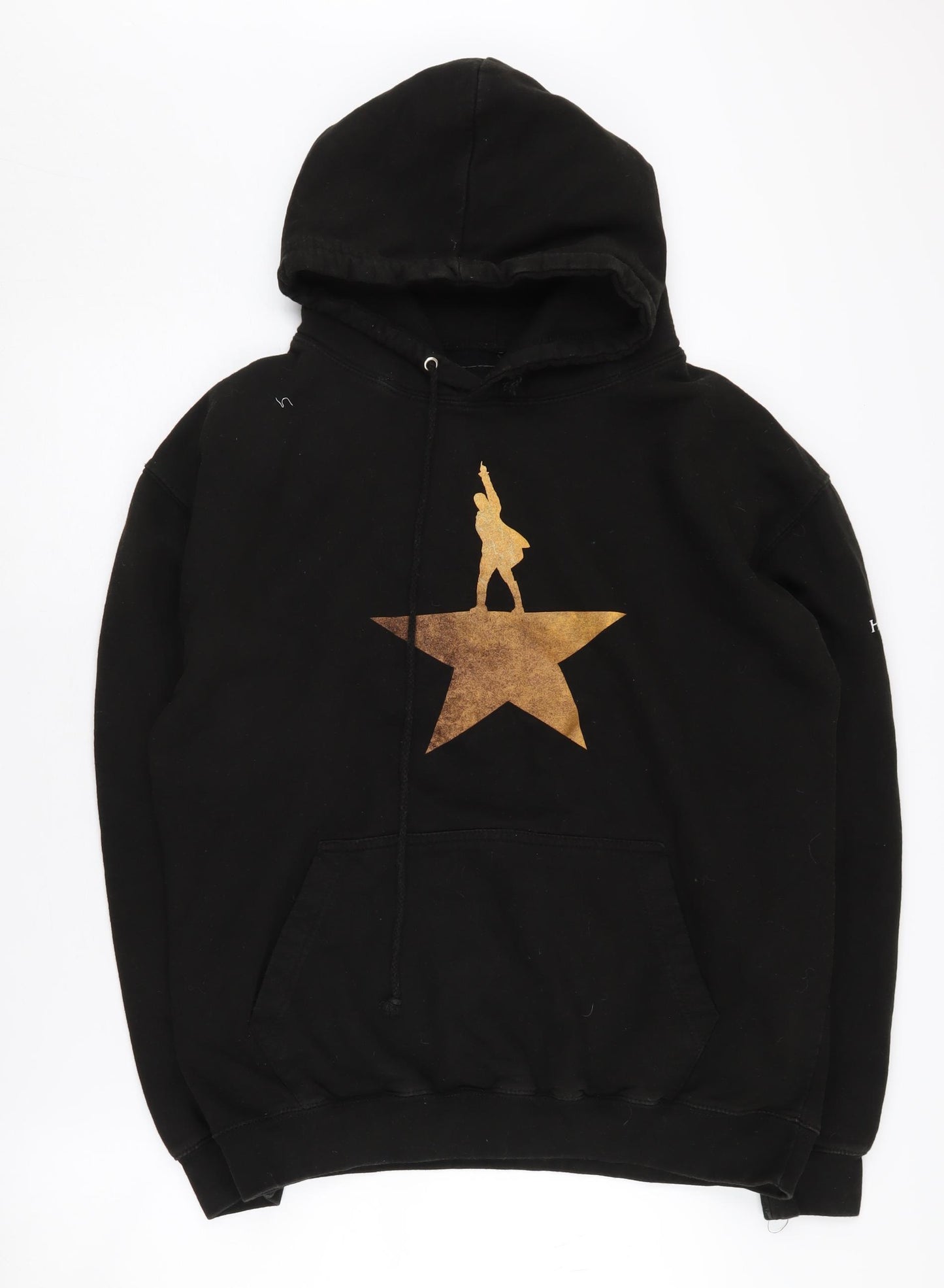 Hamilton Unisex Black Large Pullover Hoodie