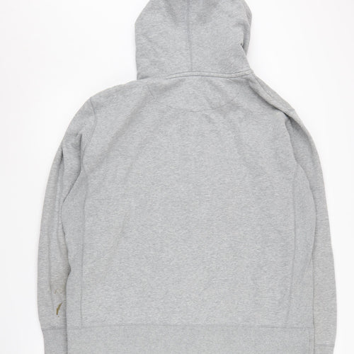 Nike Men's Grey Full Zip Hoodie Size L
