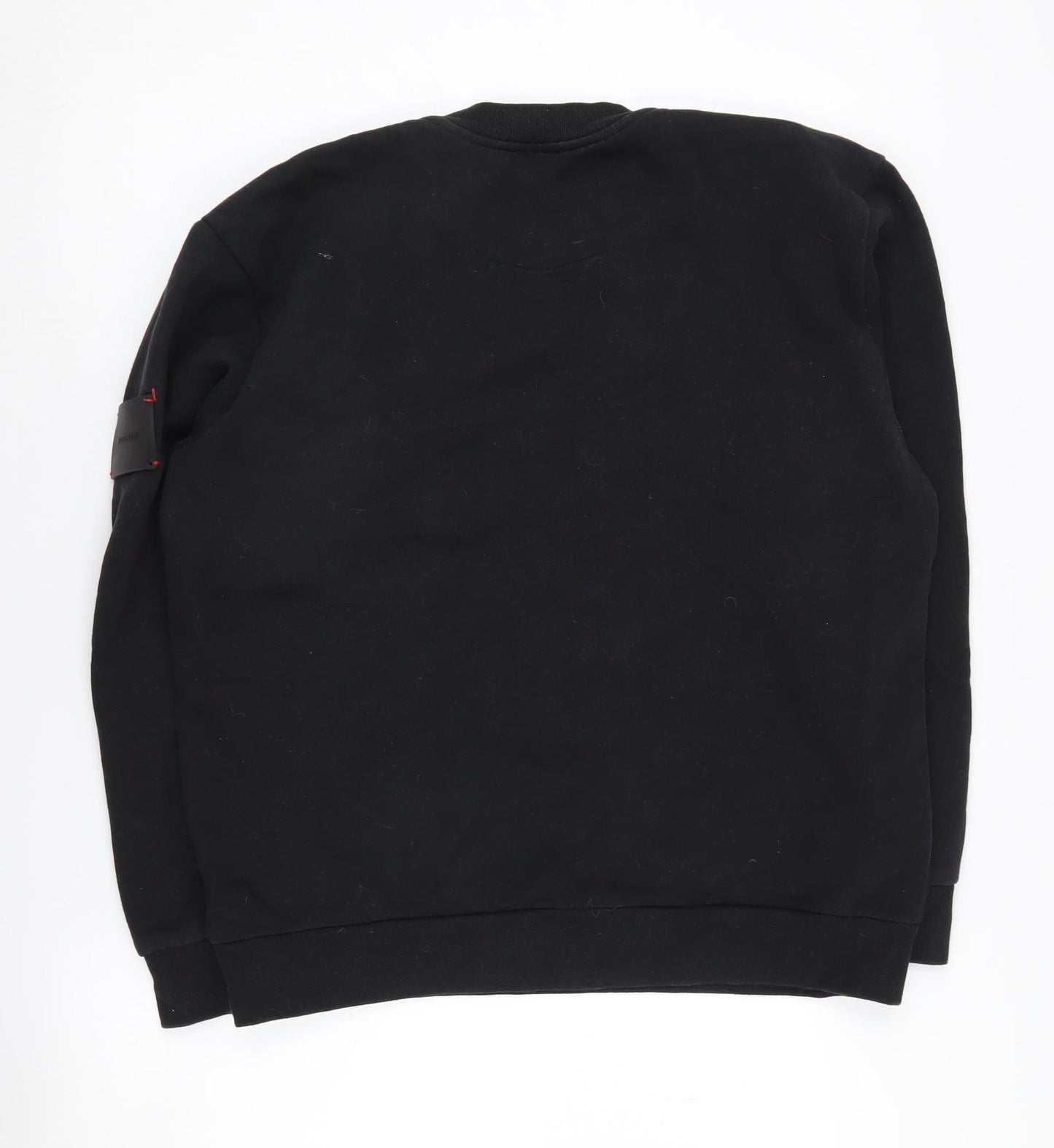 Bellfield Men's Black Sweatshirt Medium Crew Neck