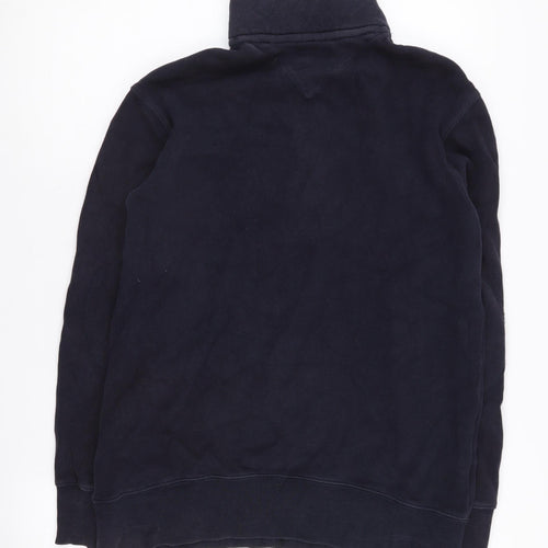 Hampton Men's Blue Henley Sweatshirt M