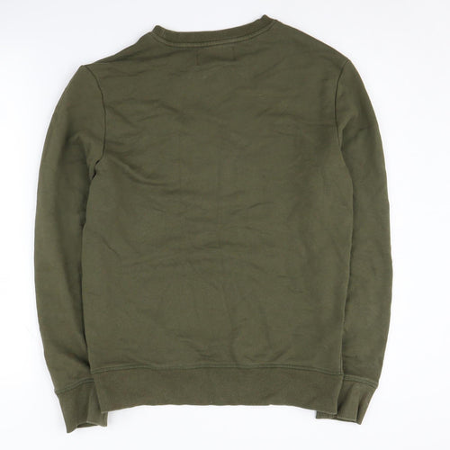Calvin Klein Men's Green Pullover Sweatshirt S