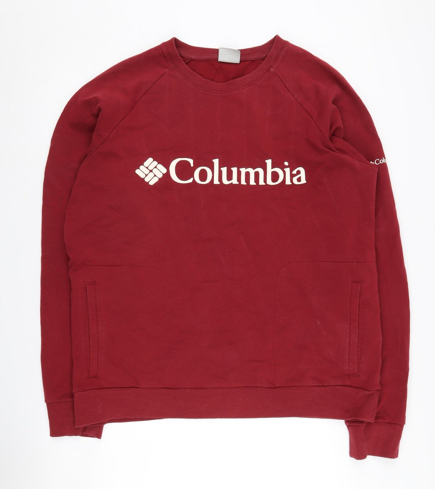 Columbia Men's Red Pullover Sweatshirt L