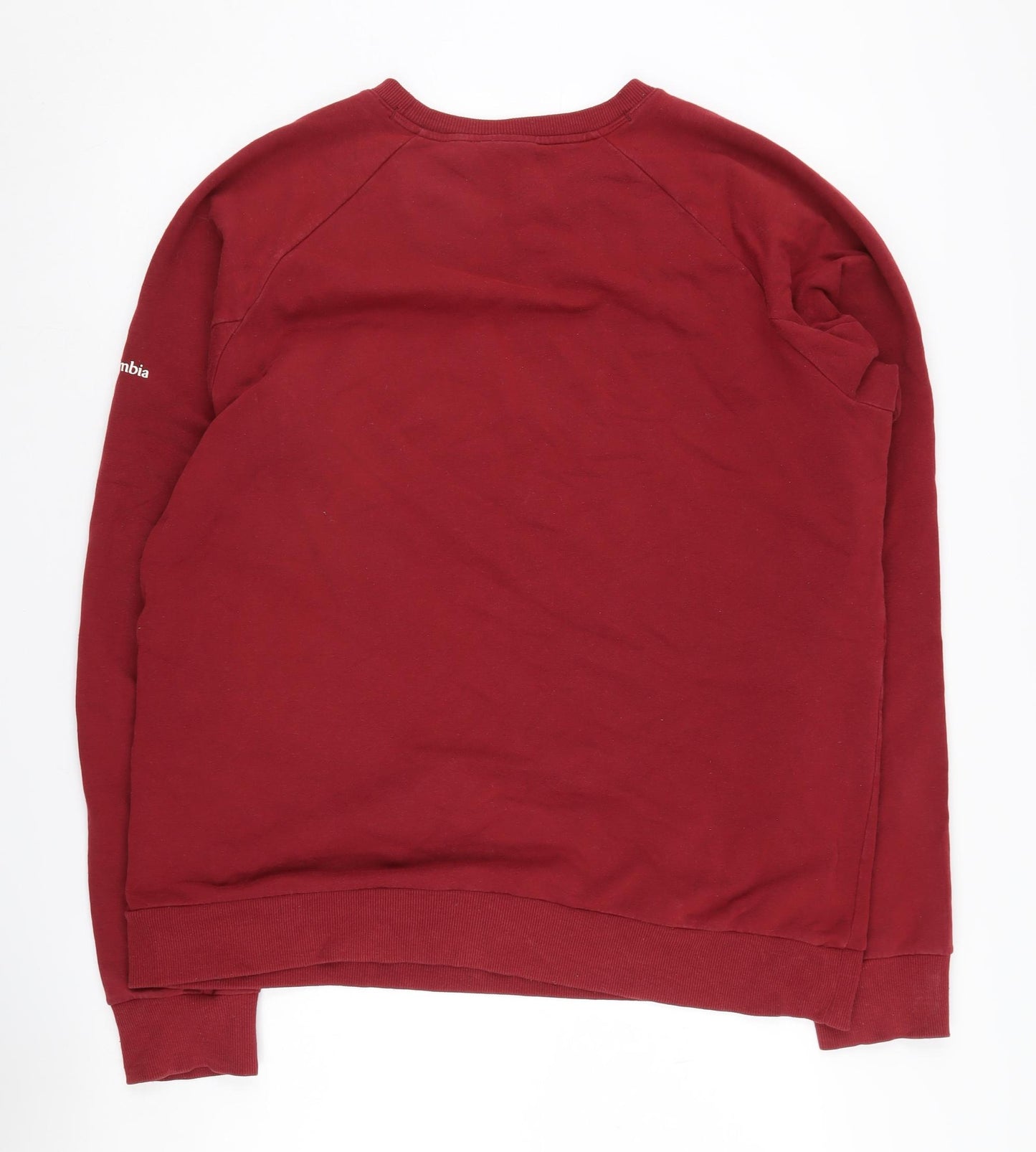 Columbia Men's Red Pullover Sweatshirt L